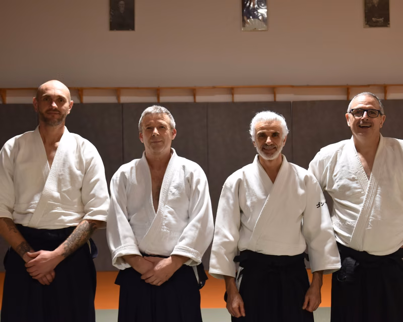 Stage d'Aïkido avec les enseignants